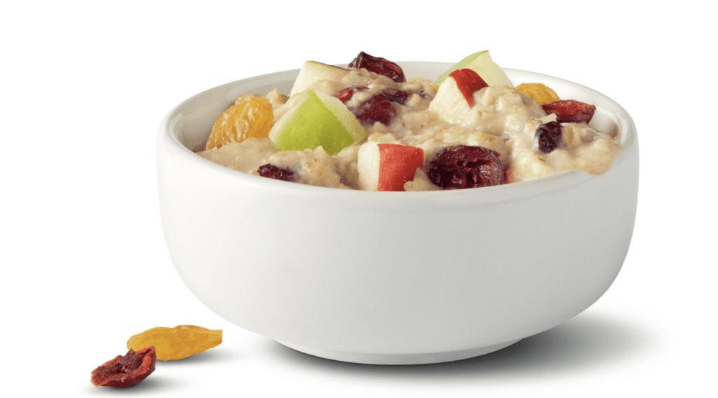 McDonald's Fruit & Maple Oatmeal